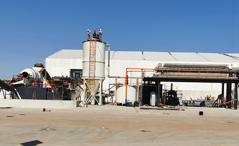 濟(jì)南某鋼鐵廠污染土壤淋洗項(xiàng)目